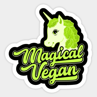 Magical Vegan Sticker